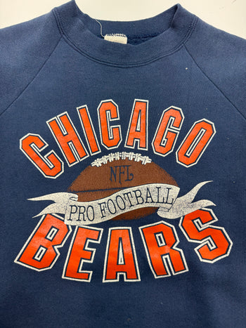 (M) Vintage NFL Chicago Bears Sweatshirt Navy