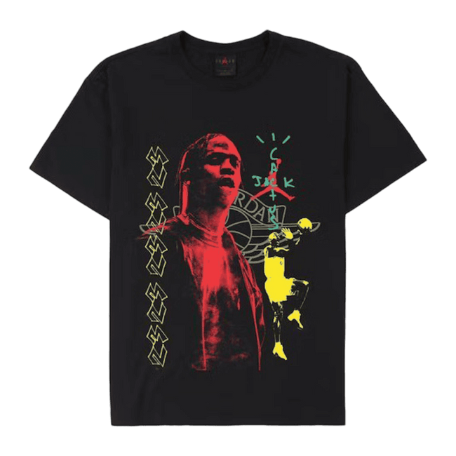 Travis Scott MJ 1 Tee Black