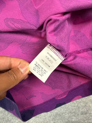BAPE Apesta 93 Camo Tee Purple (USED)