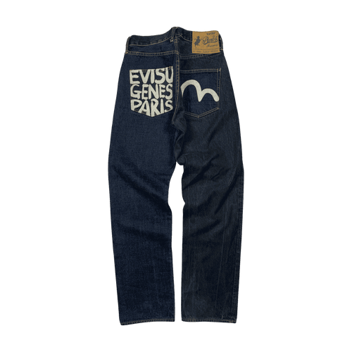 Vintage Evisu Paris No. 0001 Denim Pants | Vintage Clothing Store Canada