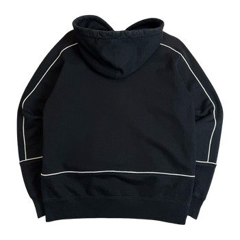 Supreme Piping Hoodie Black (USED)