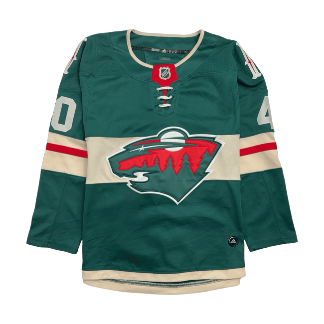 NHL Adidas Minnesota Wild Devan Dubnyk Hockey Jersey Green