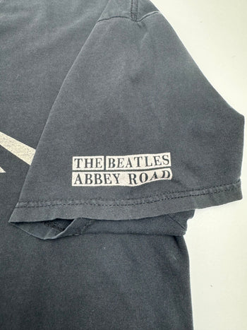 (XL) Vintage The Beatles Abbey Road Tee Black