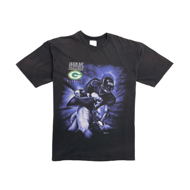 (XL) Vintage '98 Green Bay Packers Tee Black