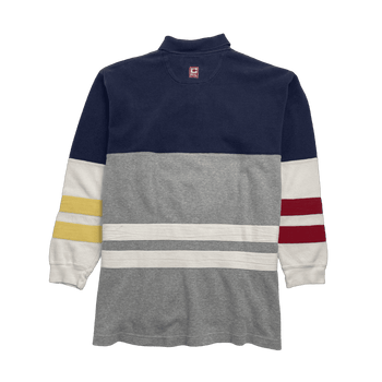 (L) Vintage Chaps Ralph Lauren Button-Up Sweatshirt