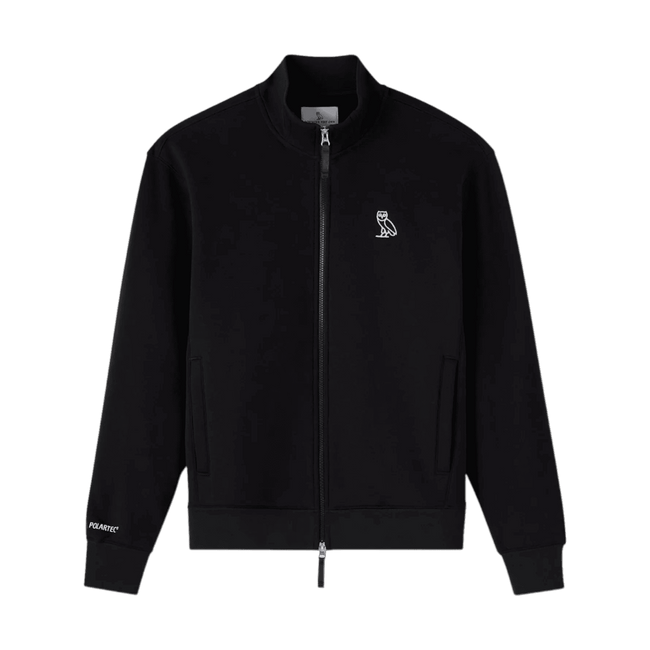 OVO Polartec Power Stretch Full-Zip Track Jacket Black
