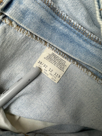 (31) Vintage Levis 619 Orange Tab Denim Pants Washed Blue