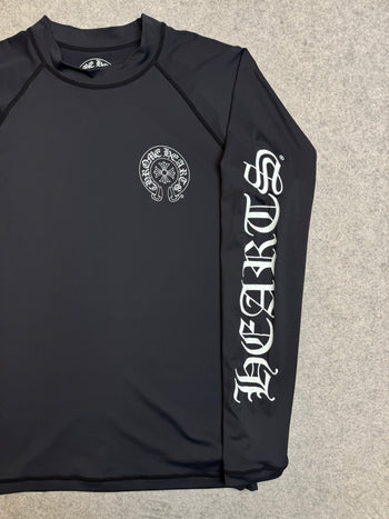 Chrome Hearts Horseshoe Compression L/S Tee Black