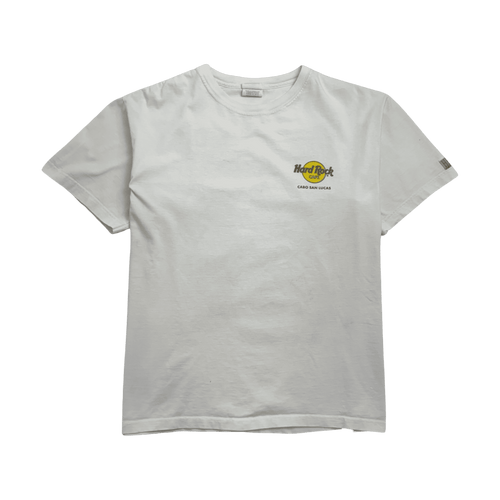 Vintage 2000s Hard Rock Cafe Cabo San Lucas Tee White | Vintage Clothing Store Canada