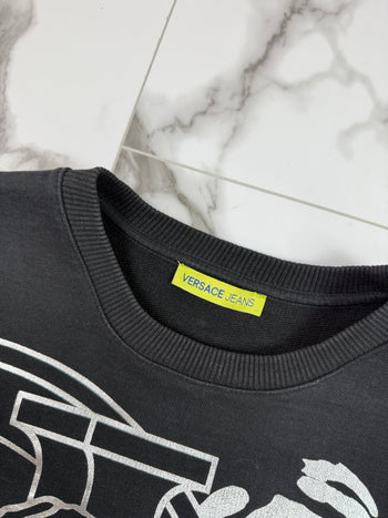 Versace Jeans Logo Sweatshirt Black (USED)