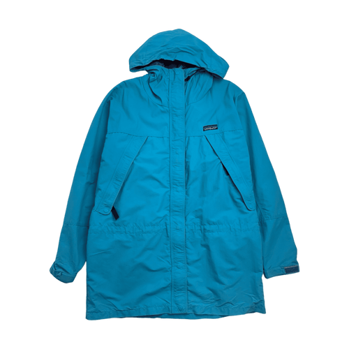 Vintage Womens Patagonia Windbreaker Jacket Light Blue | Vintage Clothing Store Canada