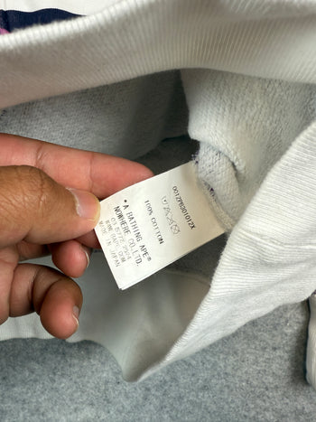 BAPE Purple Camo Striped Full Zip Hoodie White/Purple (USED)