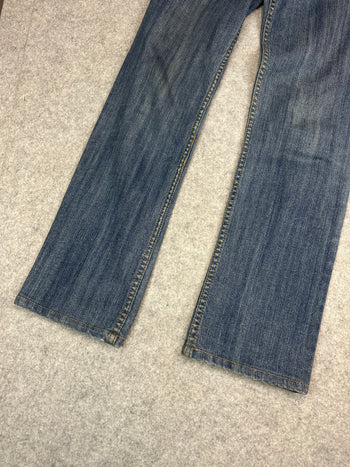 Women’s Louis Vuitton Denim Waist Monogram Pants