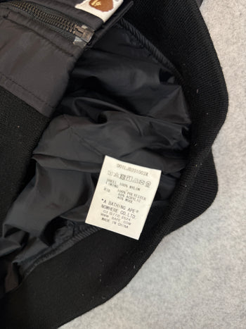 BAPE MA-1 Shark Bomber Jacket Black (USED)