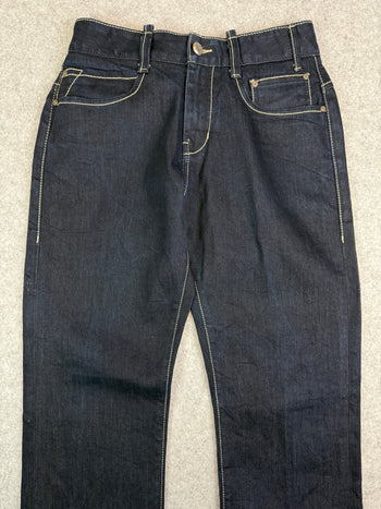Vintage Evisu Double Seagull Dark Wash Denim Pants
