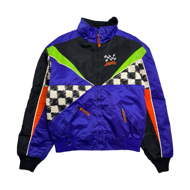 Vintage 90s Arctic Cat Insulated Zip Up Jacket Purple