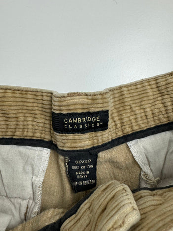 (29) Vintage Cambridge Corduroy Pants Khaki