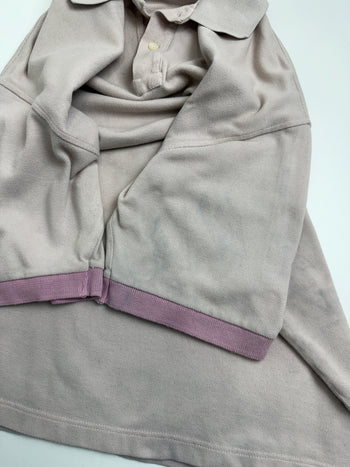 Vintage Burberry Polo Shirt Pink