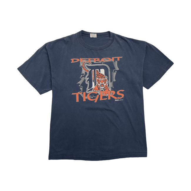 (XXL) Vintage '94 Detroit Tigers Tee Navy