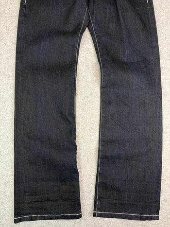 Vintage Evisu Double Seagull Dark Wash Denim Pants