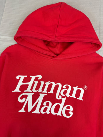 Human Made x Girls Don’t Cry Logo Hoodie Red (USED)