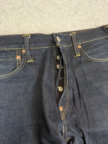 Evisu Lot 2000 No. 3 Purple Daicock Denim Pants