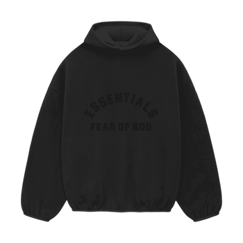 Fear of God Essentials Core Collection Nylon Fleece Hoodie Black/Black