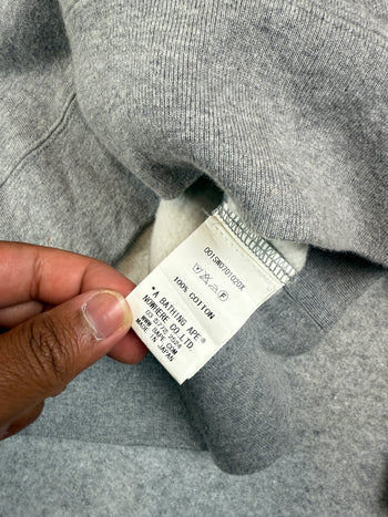 BAPE Apesta Film Star Sweatshirt Grey (USED)