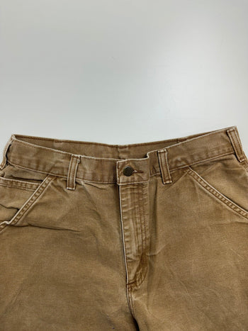 (32) Vintage Carhartt Carpenter Pants Light Brown