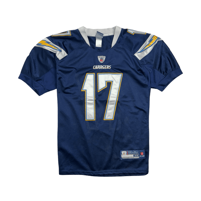 (L) NFL Los Angeles Chargers Phillip Rivers Football Jersey Navy