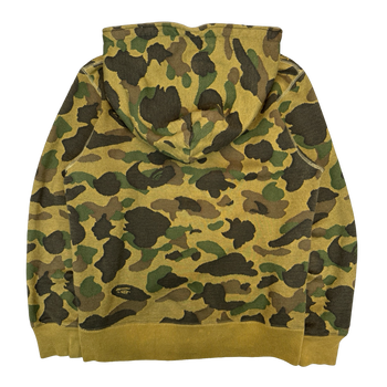 BAPE 1st Camo Jacquard Full Zip Hoodie Green (USED)