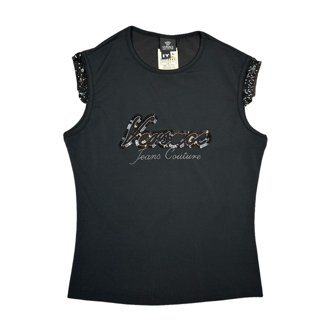 Women's Versace Sequined Sleeveless