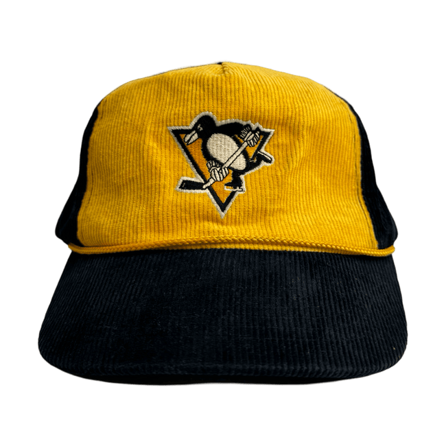 Vintage Corduroy Pittsburgh Penguins Hat