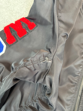 BAPE MA-1 Shark Bomber Jacket Black (USED)