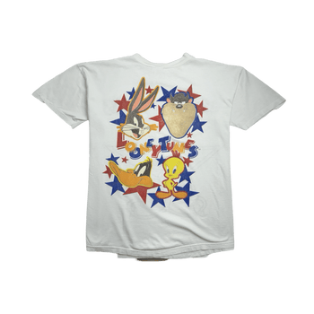 (L) Vintage '96 Looney Tunes Tweety Bird Tee White