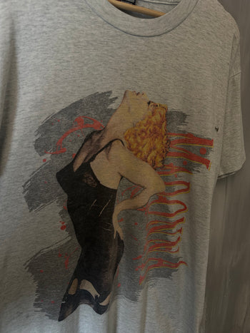 Vintage Madonna Tee Grey