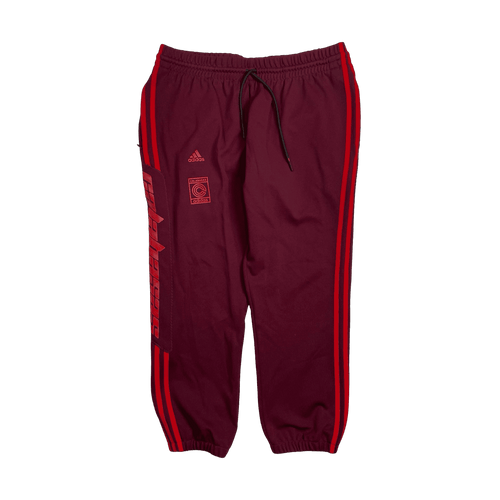 Adidas Yeezy Calabasas Track Pants Maroon (USED) | Vintage Clothing Store Canada