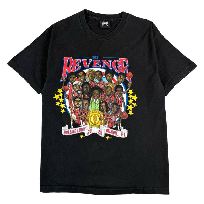 Revenge Rolling Loud 2021 Tee Black (USED)