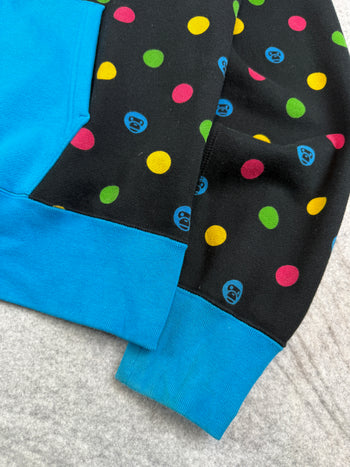 BAPE Dot Milo Shark Full Zip Black/Blue (USED)