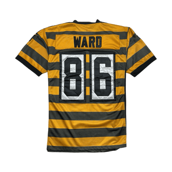 (L) NFL Hines Ward Pittsburgh Steelers Throwback Football Jersey