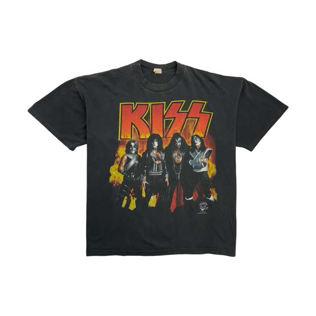 Vintage '96 KISS Band Tee Black