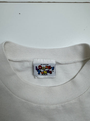 Vintage '95 Looney Tunes Sylvester Tee White