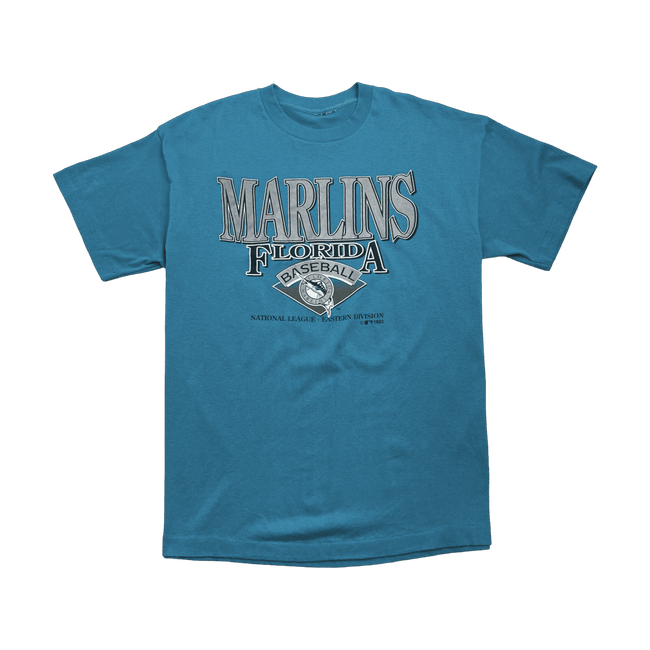 (M) Vintage '93 Florida Marlins Tee Aqua
