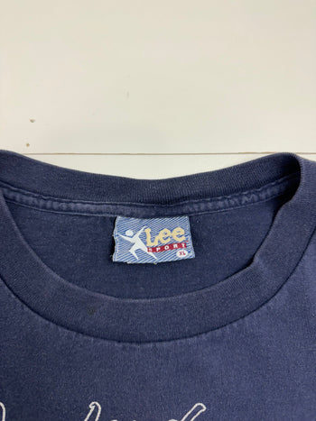 (XL) Vintage Cleveland Indians Tee Faded Navy