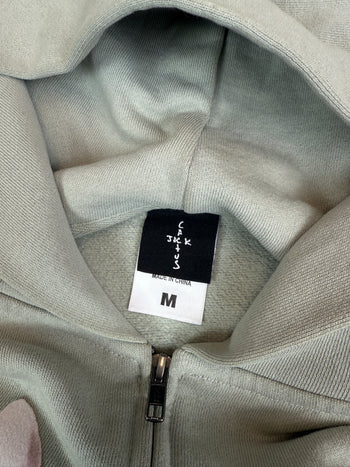 Cactus Jack Travis Scott New Sight Zip Up Hoodie Sage (USED)