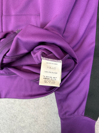BAPE NYC Track Full Zip Hoodie Purple (USED)
