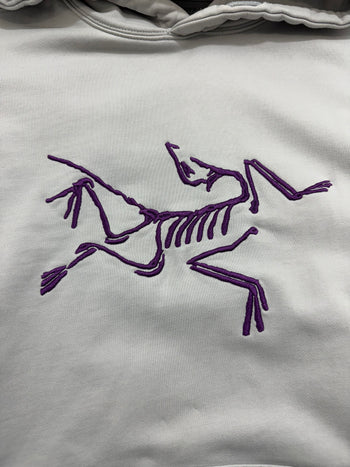 Palace x Arc'teryx Hoodie Grey (USED)