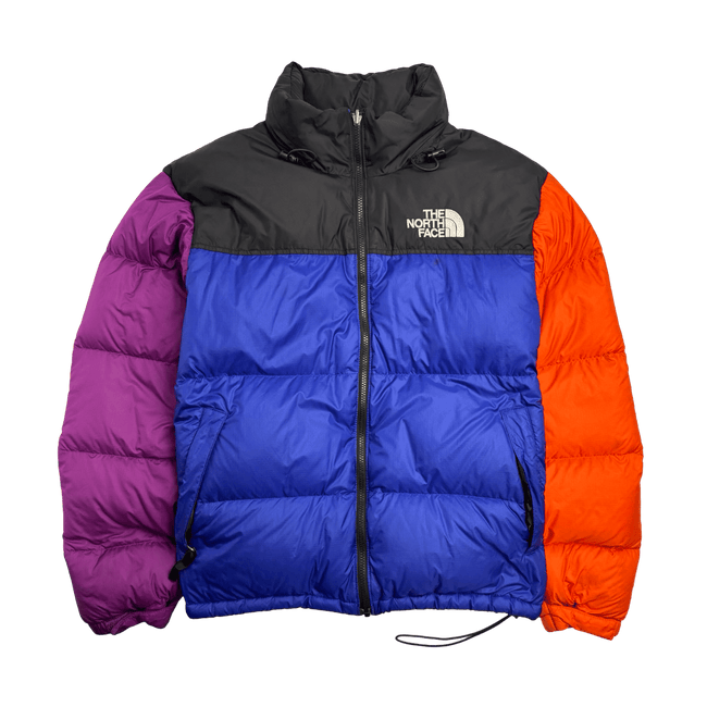 (L) The North Face 700 Fill Puffer Jacket Multi-Color