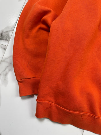 Vintage 2000s Nike Centre Swoosh Hoodie Orange