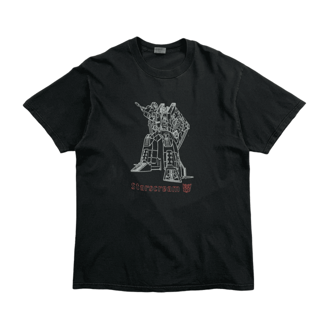 Vintage 2000 Transformers Starscream Tee Black